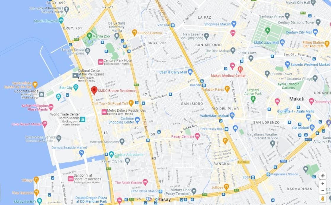 Breeze Residences - 1Br Unit With Balcony -Top Floor 마닐라 외부 사진